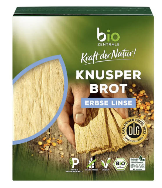 Хлібці Bio Zentrale з сочевиці органічні 100г